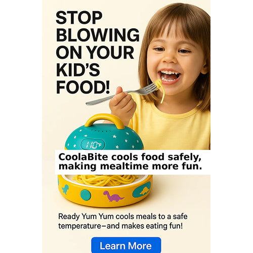 CoolaBite – Smart Cooling Plate for Toddlers (6M–4Y)